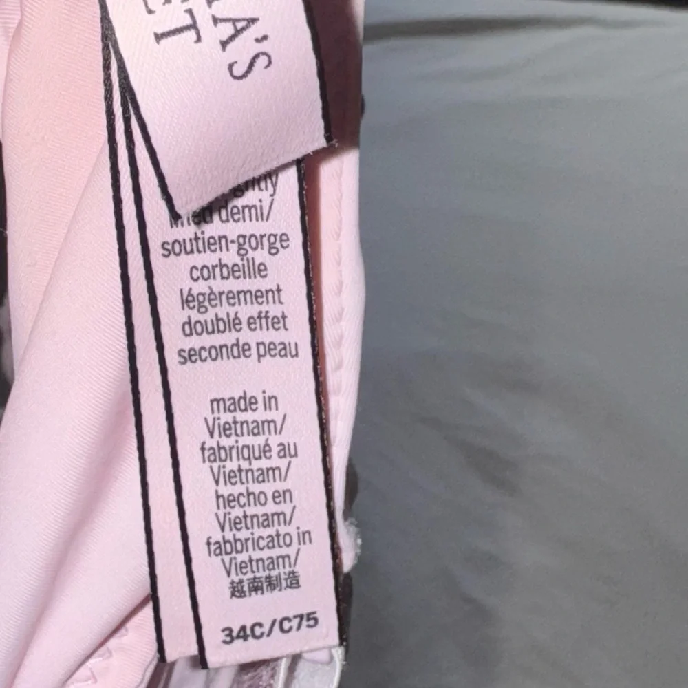 Victoria's Secret Pink Rib LOGO Strap Extreme Lift Perfect Shape